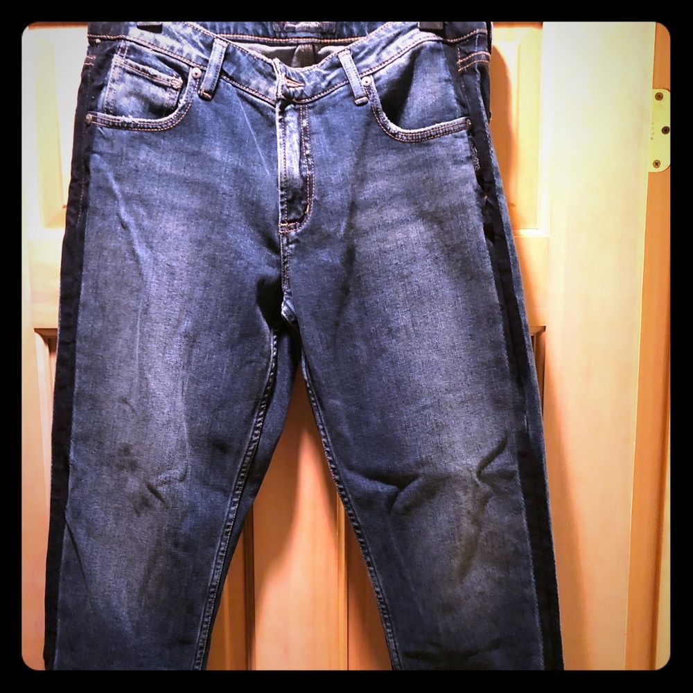 Silver jeans